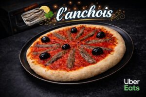Pizza à l'anchois