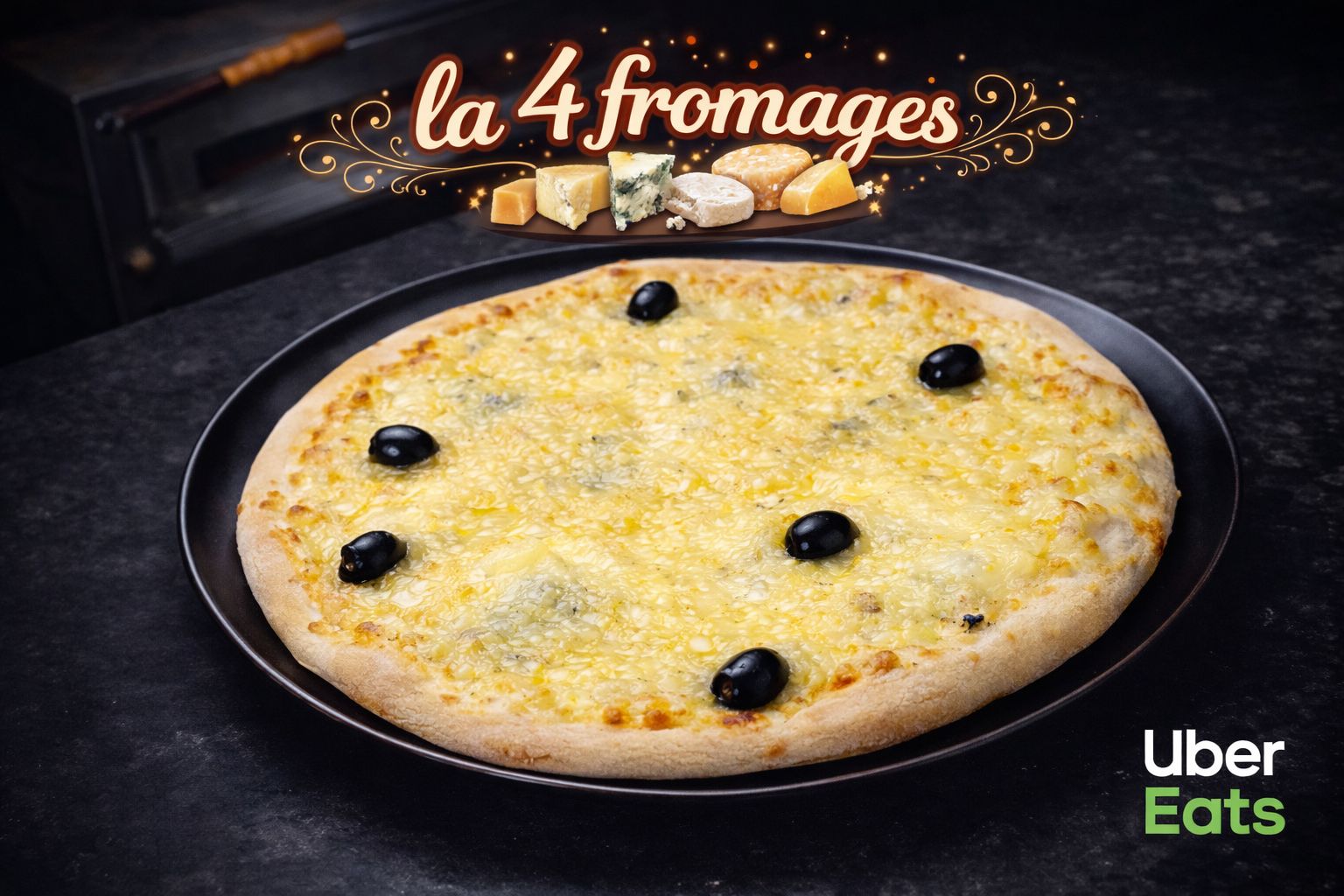 Pizza 4 fromages