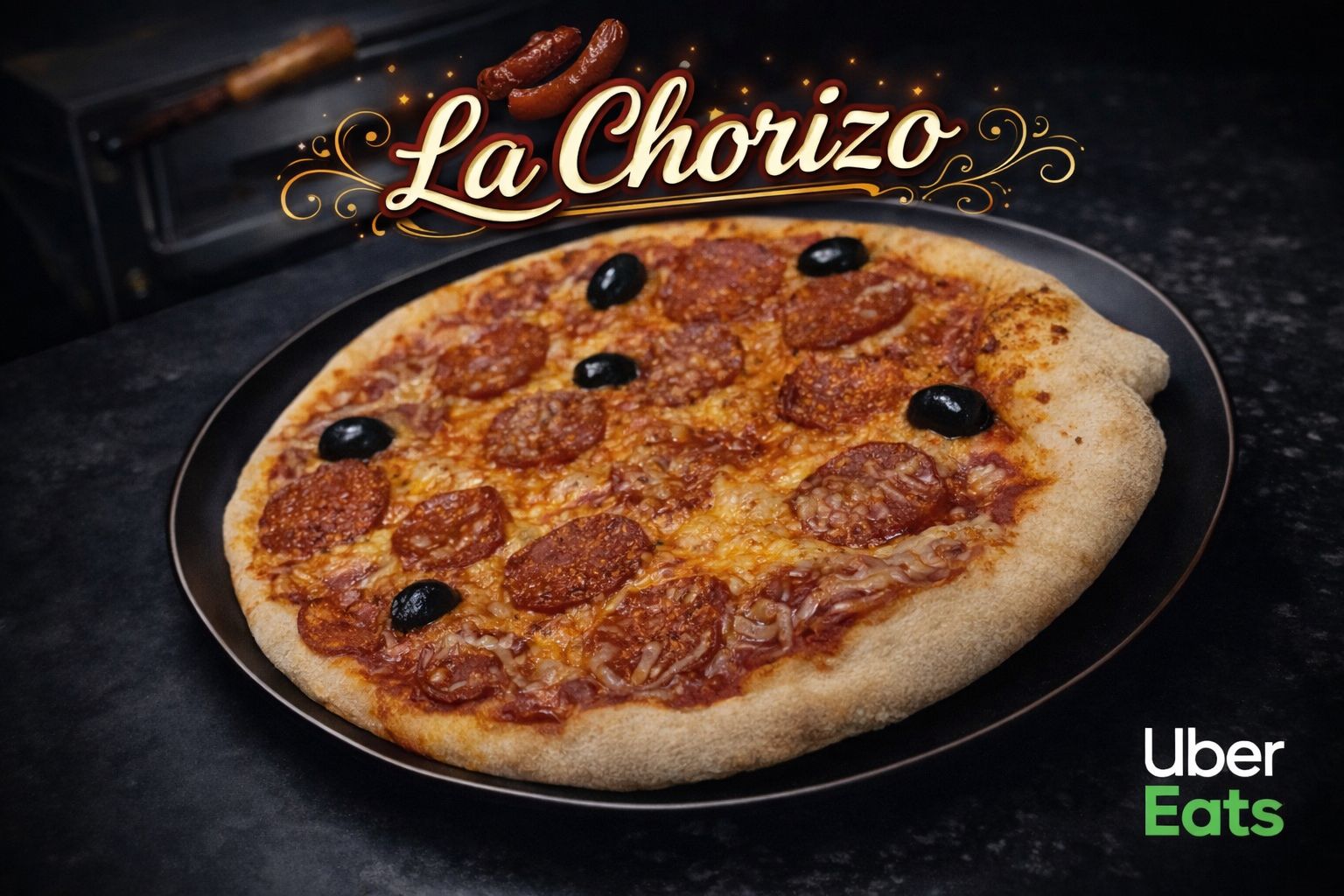 Pizza au chorizo