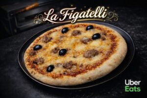 Pizza au figatelli