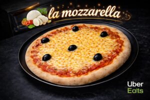 Pizza à la mozzarella