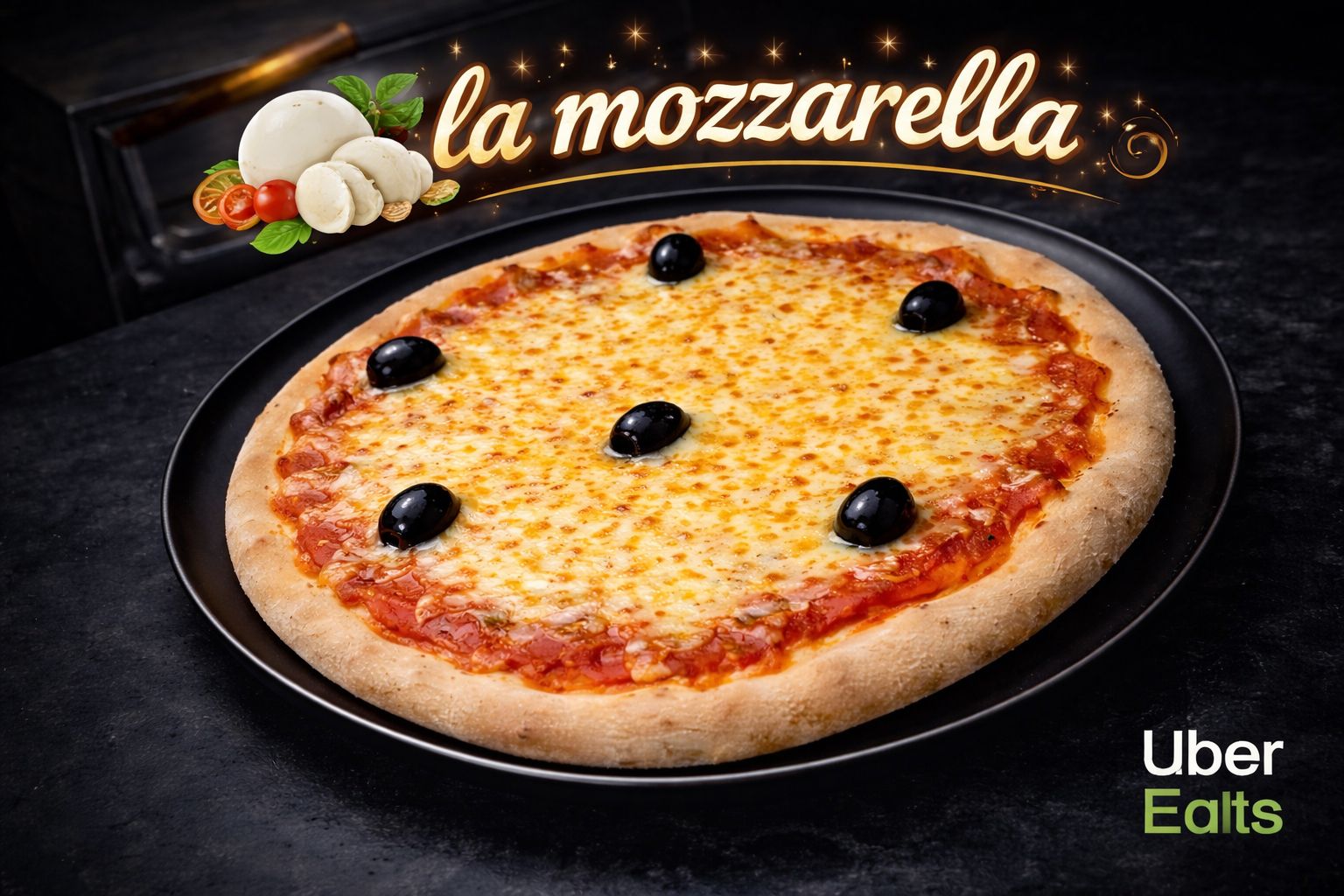 Pizza à la mozzarella
