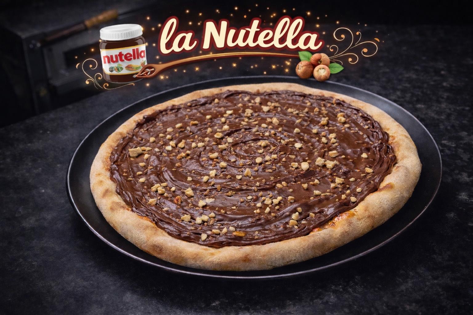 Pizza au nutella